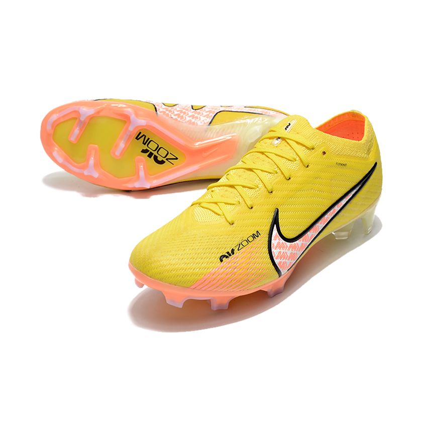 Nike Air Zoom Mercurial Vapor 15 Elite FG Soccer Cleat - Yellow