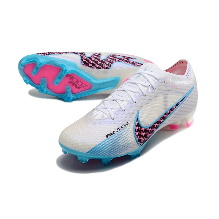 Nike Air Zoom Mercurial Vapor 15 Elite SG-PRO PLAYER EDITION Blast -  White/Baltic Blue/Pink Blast/Indigo Haze