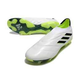 adidas Copa Pure + FG Crazyrush - Footwear White Core Black Lucid Lemon