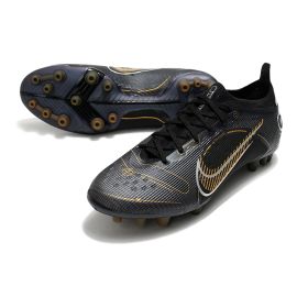 Nike Mercurial Vapor 14 Elite AG-Pro Shadow - Black_Metallic Gold_Metallic Silver