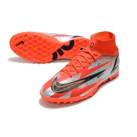 Nike Mercurial Superfly 8 Elite TF CR7 Spark Positivity - Chile Red_Black_White_Total Orange