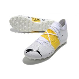 Puma Future Z 1.1 MG - PUMA White_Yellow_PUMA Black