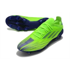 Adidas X Speedflow.1 FG 11v11 Soccer Cleats Screaming Green Purple