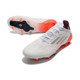 Adidas X Speedflow .1 FG Soccer Cleats - Footwear White Iron Metal Solar Red