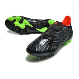 adidas Copa Sense.1 AG Soccer Cleats - Core Black_Solar Red_Team Solar Green