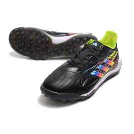 adidas Copa Sense .1 TF Al Rihla - Core Black/Bright Cyan/Solar Yellow