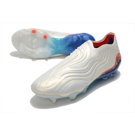 Adidas Copa Sense+ Launch Edition FG White Blue Solar Red