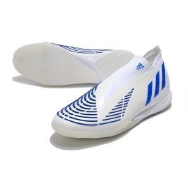 Adidas Predator Edge.1 IC Diamond Edge - Footwear White Hi-Res Blue