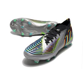 adidas Predator Edge .1 FG Beyond Fast - Silver Metallic_Core Black_Solar Green