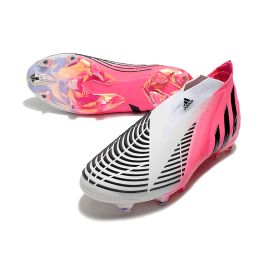 Adidas Predator Edge LZ + FG - Solar Pink Core Black Footwear White