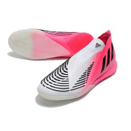 Adidas Predator Edge LZ +IC - Solar Pink Core Black Footwear White