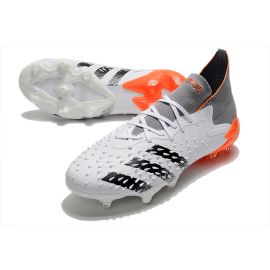 Adidas Predator Freak .1 FG White Iron Metallic Solar Red