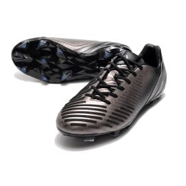 adidas Predator LZ .1 FG 2022 Soccer Cleats Black Silver