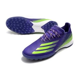 Adidas X Ghosted.1 TF Purple Solar Green