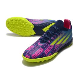 Adidas X Speedflow.1 TF Victory Blue Shock Pink Solar Yellow