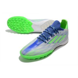 Adidas X Speedflow.1 TF White Screaming Green Sonic Ink