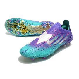 Adidas X Speedflow+ FG Champions Code - Purple Rush Silver Metallic Mint Rush