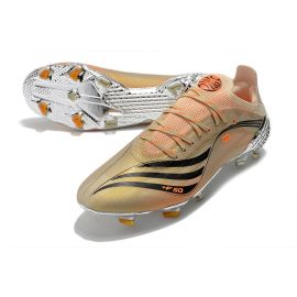 Adidas X Speedflow Messi.1 FG Silver Core Black Intense Orange