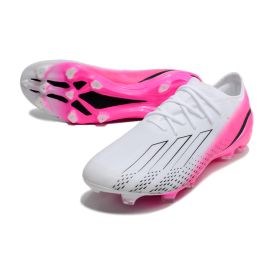 Adidas X Speedportal .1 FG Soccer Cleats White Pink Black