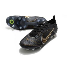 Nike Mercurial Vapor 14 Elite SG-PRO Shadow - Black_Metallic Gold_Metallic Silver