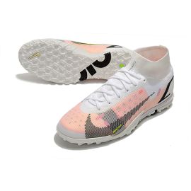 Nike Mercurial Superfly 8 Elite TF Rawdacious - White_Bright Crimson_Pink Blast