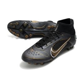 Nike Mercurial Superfly 8 Elite AG-Pro Shadow - Black_Metallic Gold_Metallic Silver