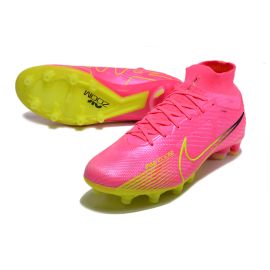 Nike Air Zoom Mercurial Superfly 9 Elite AG-Pro Luminous - Pink Blast Volt Gridiron