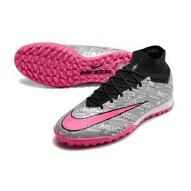 Nike Air Zoom Mercurial Superfly Elite 9 TF XXV - Metallic Silver_Hyper Pink_Black