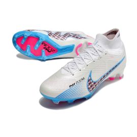 Nike Air Zoom Mercurial Superfly IX Elite FG White Blue Pink