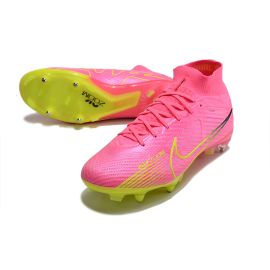 Nike Air Zoom Mercurial Superfly IX Elite Pro SG Anti-Clog - Pink Blast_Volt_Gridiron