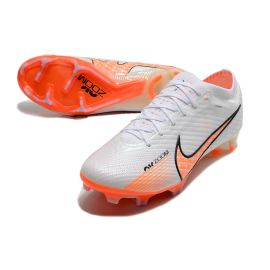 Nike Air Zoom Mercurial Vapor 15 Elite FG Soccer Cleats - White Orange