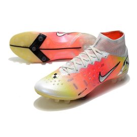 Nike Dream Speed Mercurial Superfly VIII Elite AG White Metallic Silver Pure Platinum