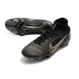 Nike Mercurial Superfly 8 Elite FG Shadow - Black/Metallic Gold/Metallic Silver