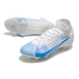 Nike Mercurial Superfly 8 Elite FG White Blue