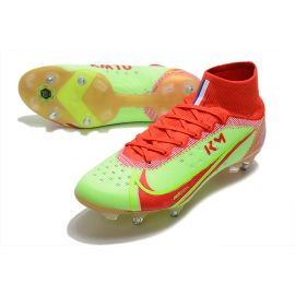 Nike Mercurial Superfly 8 Elite SG-PRO AC KM10 Green Red