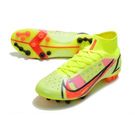 Nike Mercurial Superfly VIII Elite AG-PRO Volt Bright Crimson Black