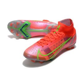 Nike Mercurial Superfly VIII Elite FG Bright Crimson Metallic Silver