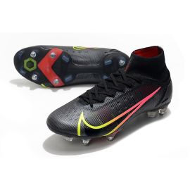 Nike Mercurial Superfly VIII Elite SG-PRO Anti-Clog Black Cyber Off Noir