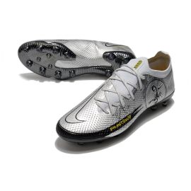 Nike Phantom GT Elite AG Metallic Silver Black Yellow