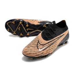 Nike Phantom GX Elite FG Gold Black White