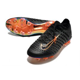 Nike Phantom Ultra Venom FG Soccer Cleats - Black Bright Citrus