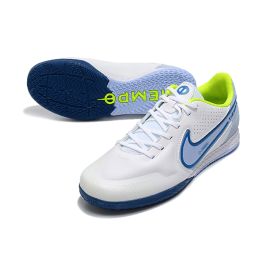 Nike React Tiempo Legend 9 Pro IC - White Blue