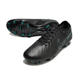 Nike Tiempo Legend 10 Elite FG Shadow - Black/Deep Jungle