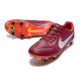 Nike Tiempo Legend 9 Elite SG Pro Blueprint - Team Red/White/Mystic Hibiscus