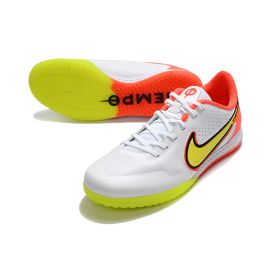 Nike Tiempo Legend 9 Pro IC - White Volt Bright Crimson