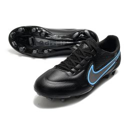 Nike Tiempo Legend IX Elite FG Black Black Iron Grey