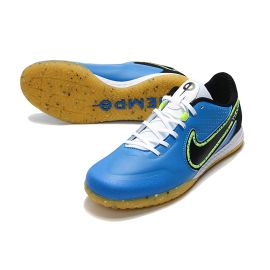 Nike Tiempo React Legend 9 Pro IC - Photo Blue Neo Yellow Black