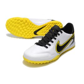 Nike Tiempo React Legend 9 Pro TF - White Dark Smoke Grey Black Yellow