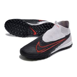 Nike Phantom GX Elite DF TF - Grey_Black_Pink Red