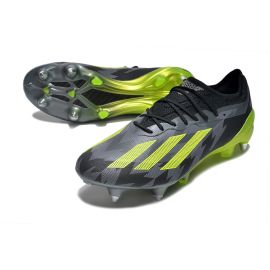 adidas X Crazyfast .1 Laceless SG Crazycharged - Core Black_Solar Yellow_Grey Five LIMITED EDITION